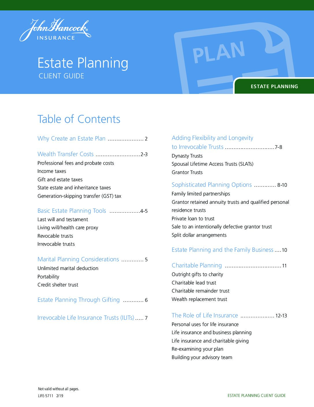 Estate Planning Client Guide